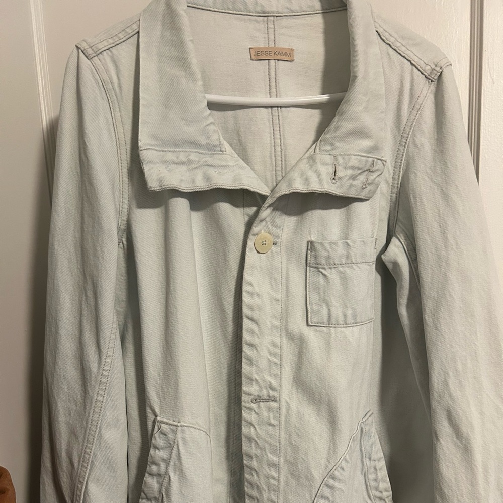 Jesse Kamm Pale Blue Deck Jacket M